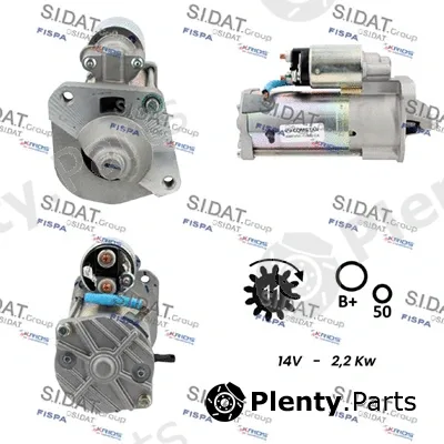 Fispa S12VS0160 — Starter