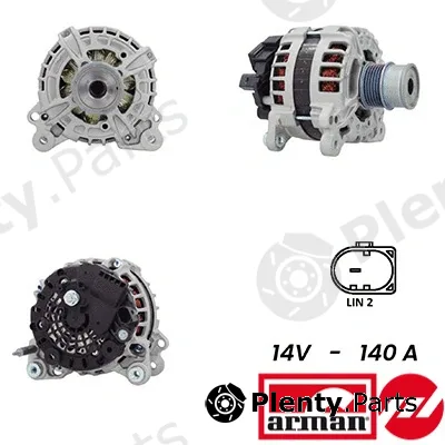 Fispa A12BH0097AS — Alternator ARMAN