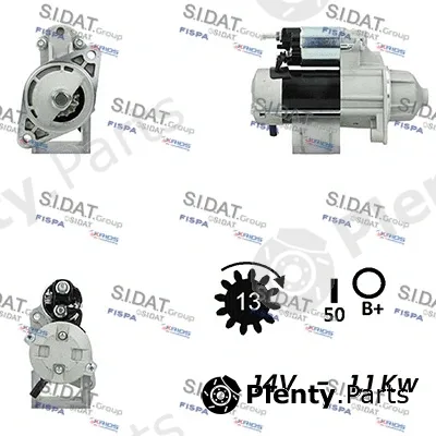 Fispa S12DE0381A2 — Starter