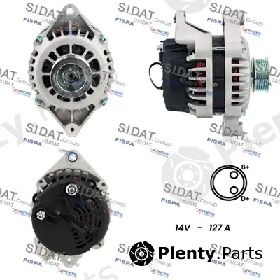 Fispa A12DR1134A2 — Alternator