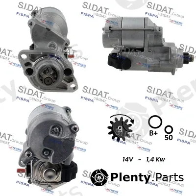 Fispa S12DE0756 — Starter