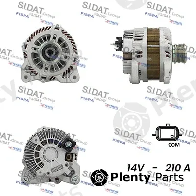 Fispa A12MH0424A2 — Alternator