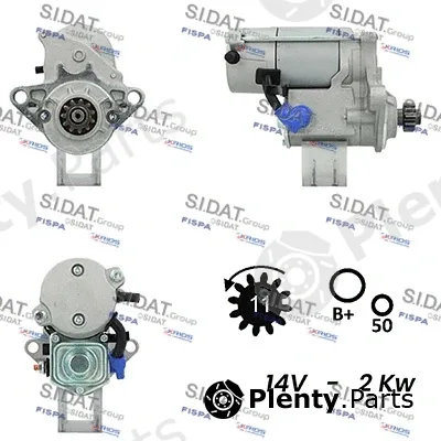 Fispa S12DE0180A2 — Starter