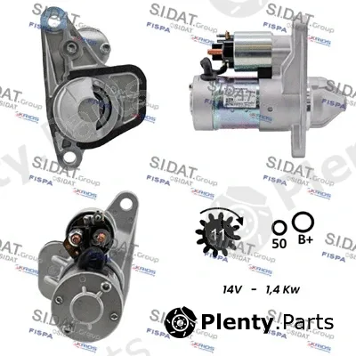 Fispa S12HT0852 — Starter