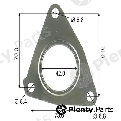 GCG Turbos Australia AATUR064 — Seal, turbine inlet (charger)