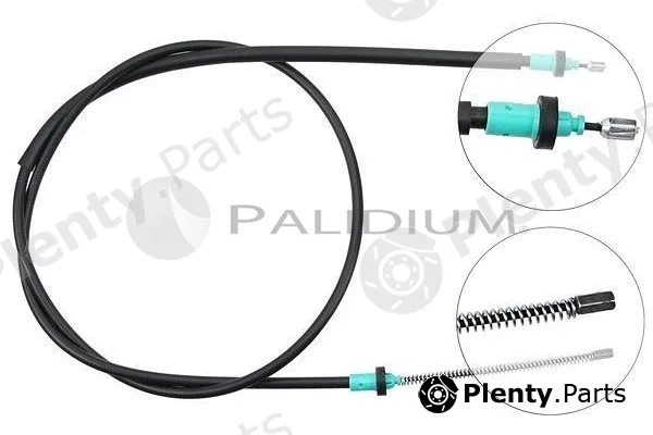 ASHUKI by Palidium PAL3-1165 — Cable Pull, parking brake
