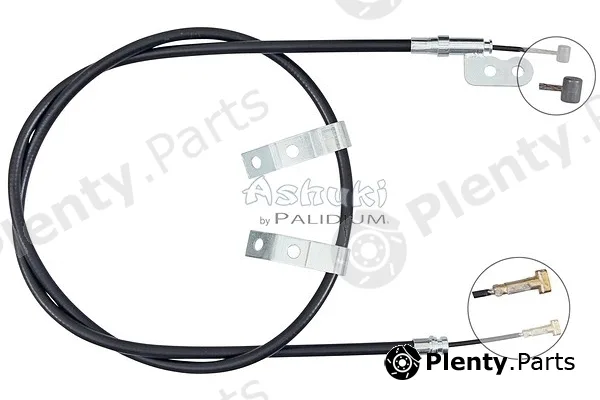 ASHUKI by Palidium ASH3-1253 — Cable Pull, parking brake
