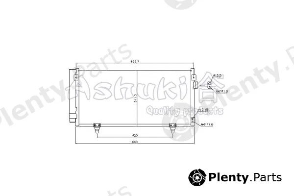 ASHUKI by Palidium S559-32 — Condenser, air conditioning