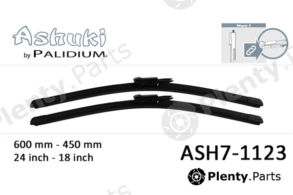 ASHUKI by Palidium ASH7-1123 — Wiper Blade