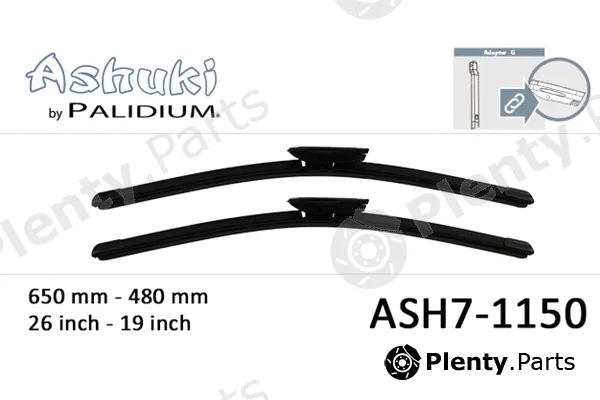 ASHUKI by Palidium ASH7-1150 — Wiper Blade