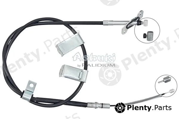 ASHUKI by Palidium ASH3-1232 — Cable Pull, parking brake