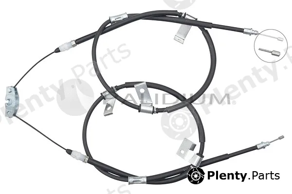 ASHUKI by Palidium PAL3-1511 — Cable Pull, parking brake