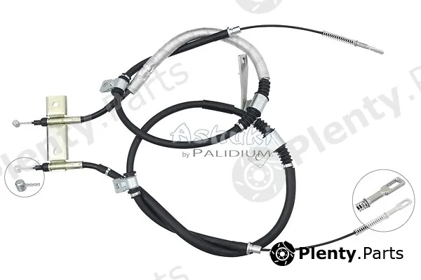 ASHUKI by Palidium ASH3-1455 — Cable Pull, parking brake