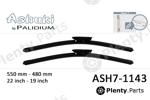 ASHUKI by Palidium ASH7-1143 — Wiper Blade