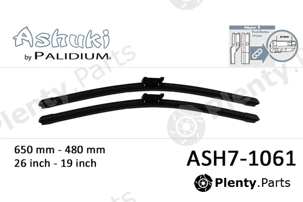 ASHUKI by Palidium ASH7-1061 — Wiper Blade