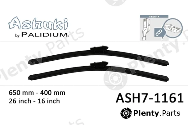 ASHUKI by Palidium ASH7-1161 — Wiper Blade