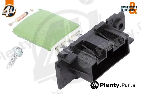 4U Autoparts 61673PU — Resistor, interior blower