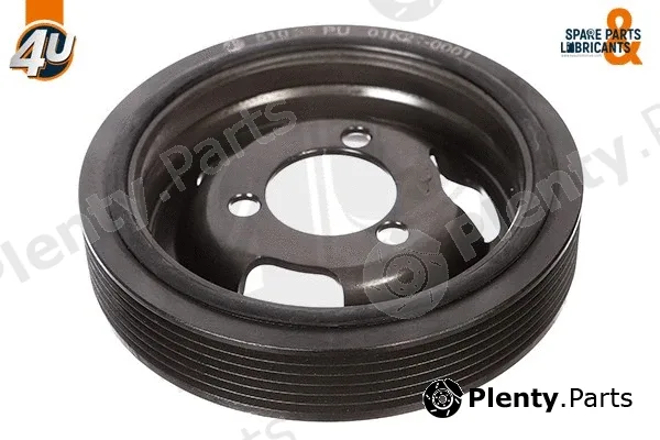 4U Autoparts 51053PU — Belt Pulley, crankshaft