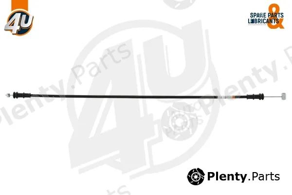 4U Autoparts 29114SC — Cable Pull, door release