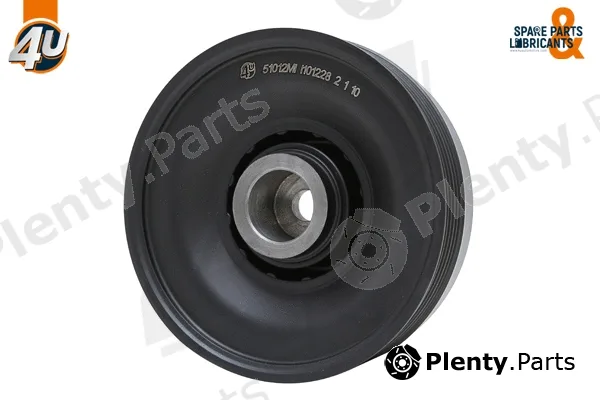 4U Autoparts 51012MI — Belt Pulley, crankshaft