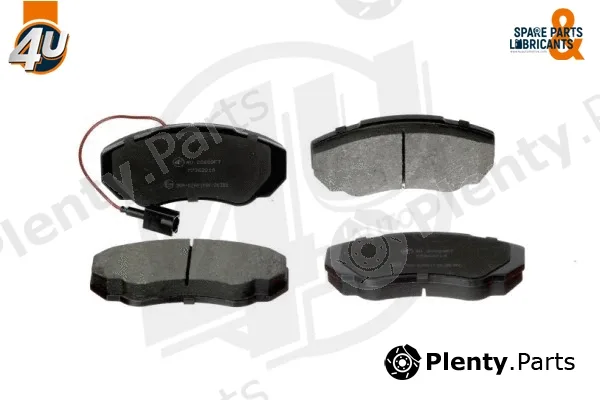 4U Autoparts 22669FT — Brake Pad Set, disc brake