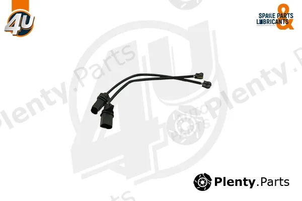 4U Autoparts 12491VV — Warning Contact, brake pad wear