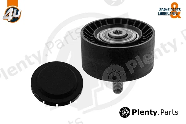 4U Autoparts 32252BW — Deflection/Guide Pulley, V-ribbed belt