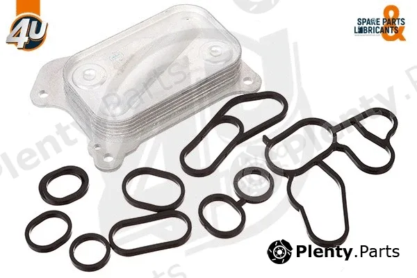 4U Autoparts 17367OP — Oil Cooler, engine oil