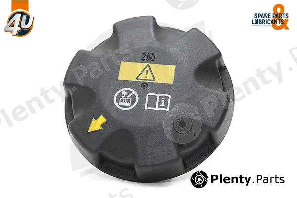 4U Autoparts 12664BW — Cap, coolant tank