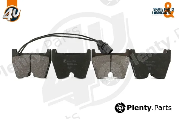 4U Autoparts 22495VV — Brake Pad Set, disc brake