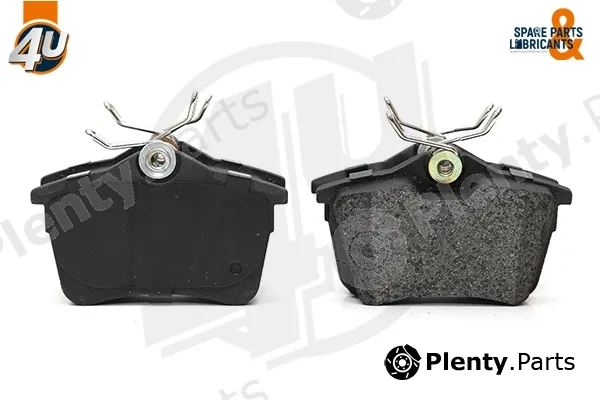4U Autoparts 22760PU — Brake Pad Set, disc brake