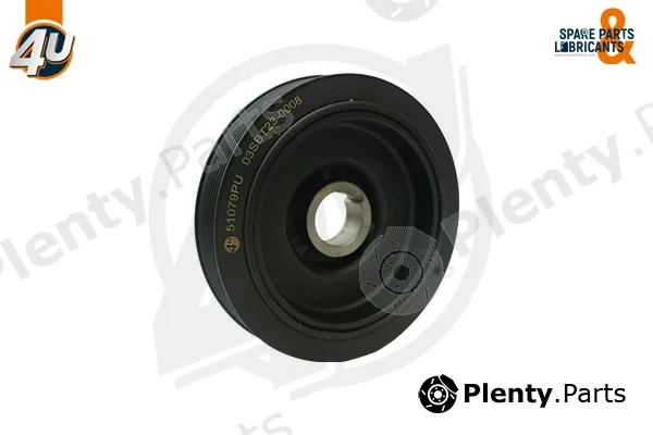4U Autoparts 51079PU — Belt Pulley, crankshaft