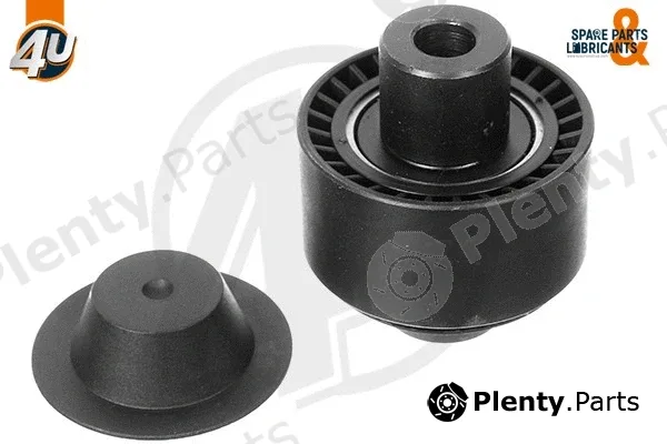 4U Autoparts 14872PU — Deflection/Guide Pulley, V-ribbed belt