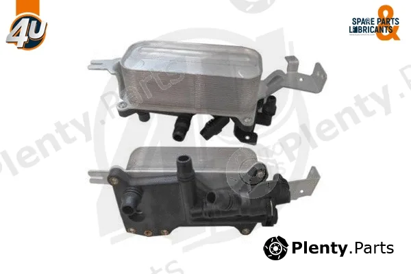 4U Autoparts 14372BW — Oil Cooler, engine oil