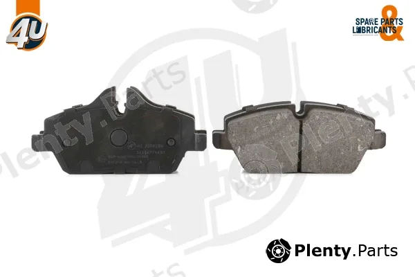 4U Autoparts 22261BW — Brake Pad Set, disc brake