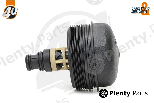4U Autoparts 16491BW — Cap, oil filter housing