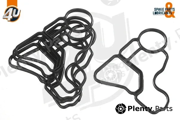 4U Autoparts 16600BW — Gasket, oil filter housing