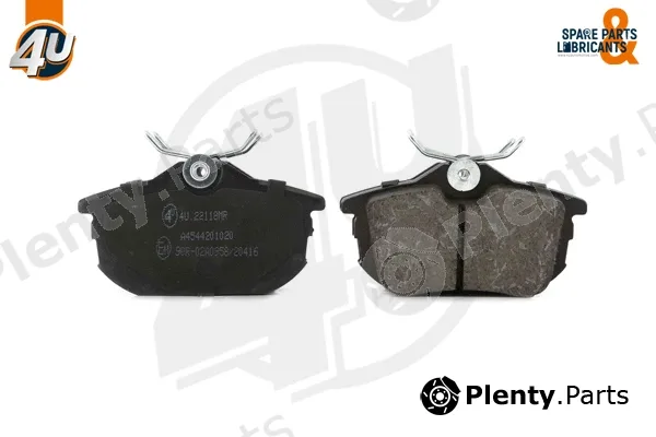 4U Autoparts 22118MR — Brake Pad Set, disc brake