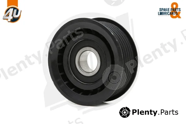 4U Autoparts 32077MR — Deflection/Guide Pulley, V-ribbed belt