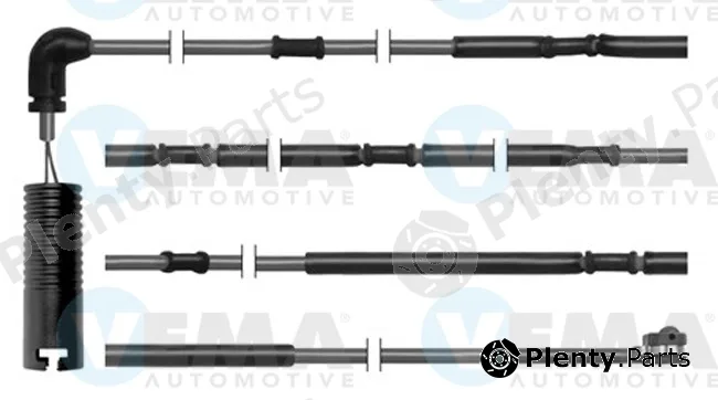 Vema 117253 — Warning Contact, brake pad wear