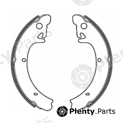 ABE C0L002ABE — Brake Shoe Set