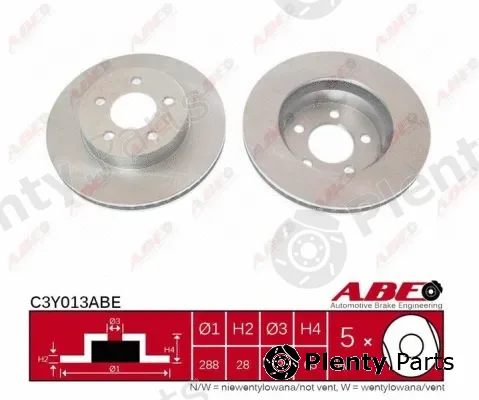 ABE C3Y013ABE — Brake Disc