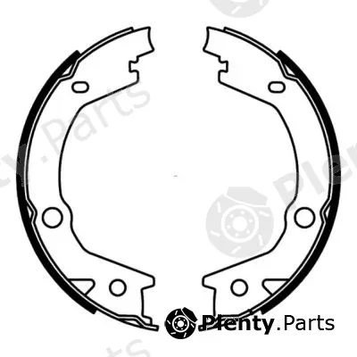 ABE C00527ABE — Brake Shoe Set, parking brake