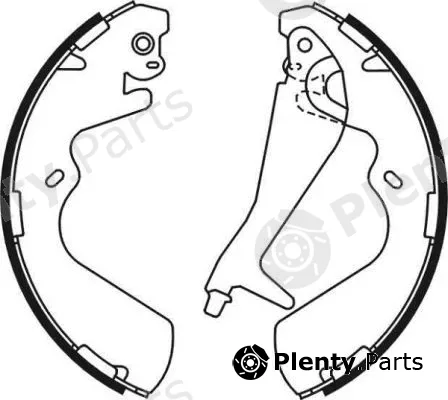 ABE C00511ABE — Brake Shoe Set