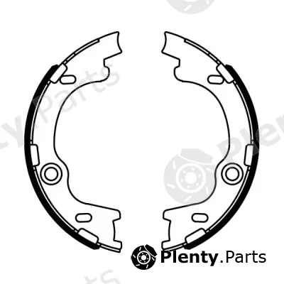 ABE C00325ABE — Brake Shoe Set