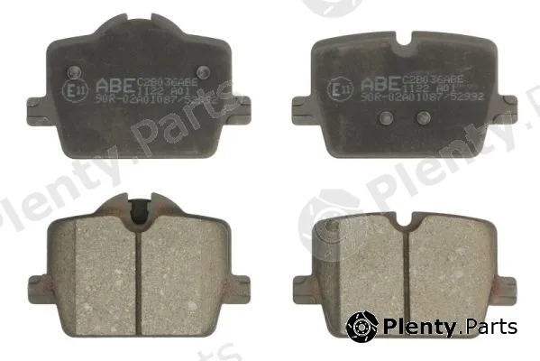 ABE C2B036ABE — Brake Pad Set, disc brake