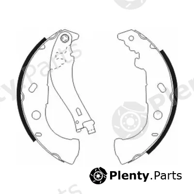 ABE C0F015ABE — Brake Shoe Set