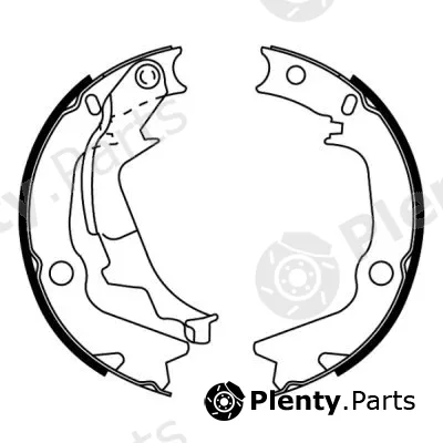ABE C00526ABE — Brake Shoe Set