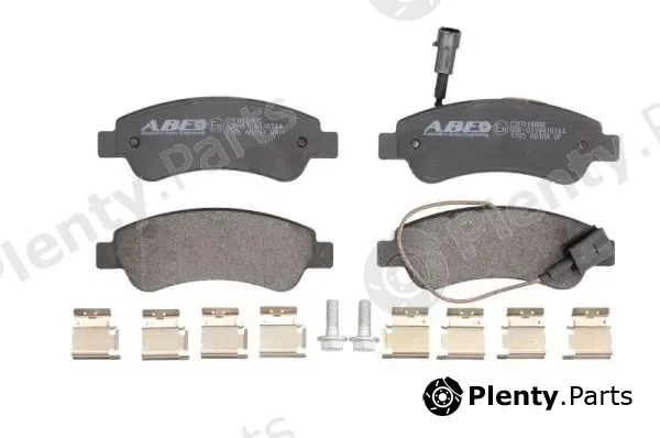 ABE C2F018ABE — Brake Pad Set, disc brake