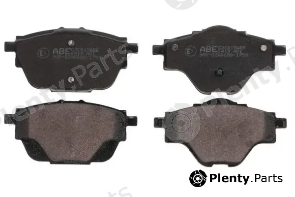 ABE C2C015ABE — Brake Pad Set, disc brake
